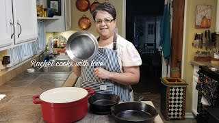 HOW I CLEAN MY COOKWARE | New Cast Iron Skillet, Stainless Steel, Dutch Oven | Holiday Ready! ❤