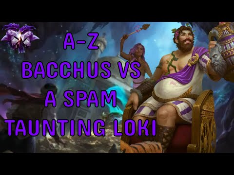 [A-Z] IMAGINE SPAM LAUGHING A BACCHUS... - Masters Ranked Duel - Smite
