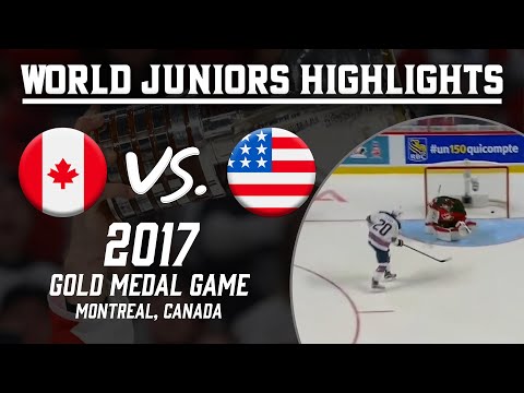 Canada vs. United States | 2017 WJC Gold Medal Game | Extended Highlights