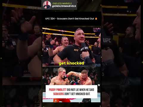 UFC 324 - Justin Gaethje Praises Paddy Pimblett’s Scouser Mentality 🔥 #ufc