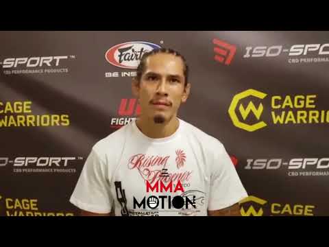 Sam Creasey post fight interview - Cage Warriors 96