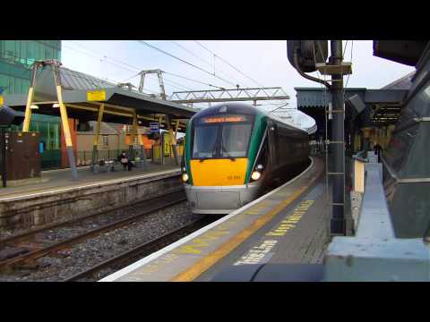 Irish Rail 22000 class DMU - Connolly Station to Rosslare