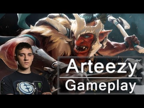 EG.Arteezy Troll Warlord Gameplay - Evil Geniuses