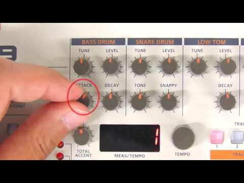 TR-09 Quick Start 02 "Using the Knobs to Adjust the Sound"