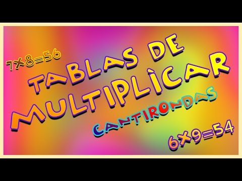 Tablas de Multiplicar - Canti Rondas - Canción Infantil Educativa