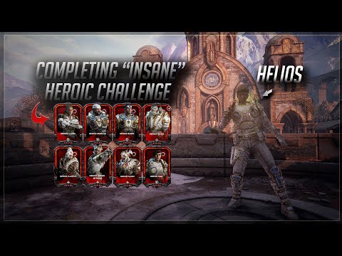 Gears 5 - Completing Avexy's INSANE Heroic Challenge (Ranked FFA Gameplay)