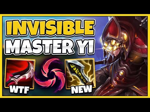 ONE ITEM TURNS MASTER YI INTO A INVISIBLE ONE-SHOT MACHINE (UNTOUCHABLE CARRY) - League of Legends