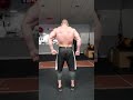 1.4. 2020 back posing 120kg 260pounds lean