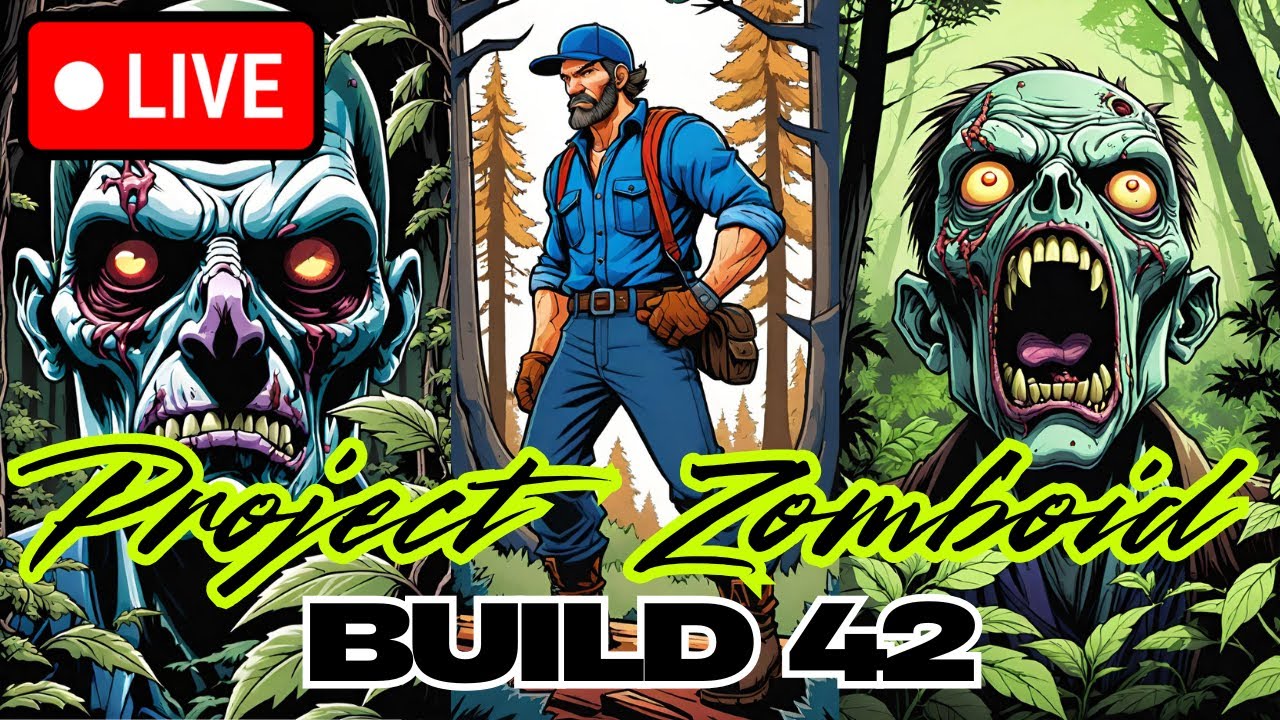 Project Zomboid BUILD 42  AMASA el Leñador  (Velocistas y PJ aleatorio)  #live #short #stream