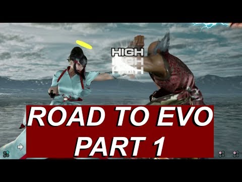 Grinding out hit confirm combos in Tekken 7 - Road to Evo 2017 Part 1!