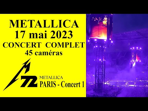 Metallica - Full show / Concert complet multicam @ Stade de France 17-05-2023