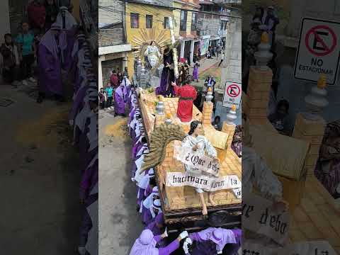 paso de Jesús nazareno de magdalena milpas altas||
