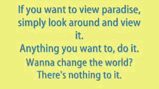 Pure Imagination - Maroon 5 (with lyrics)