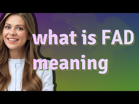 Fad | meaning of Fad
