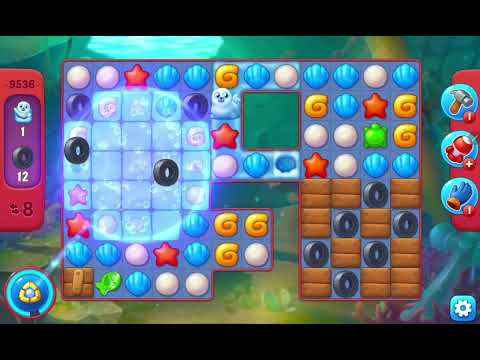 Fishdom Hard Level 9536 (No Boosters, with Hammer) @choraelmin