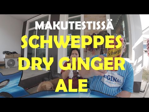 Makutestissä Schweppes Dry Ginger Ale #schweppes #taste #soda #makutesti