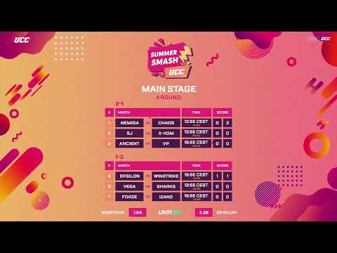 (EN) UCC Summer Smash | Winstrike vs Epsilon | bo3 | by @oversiard