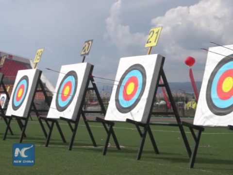 Qinghai international traditional archery competition
