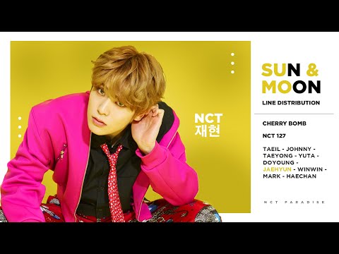 NCT 127 - Sun & Moon (Line Distribution)