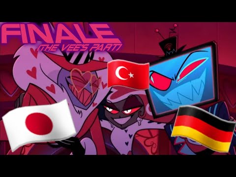 Hazbin Hotel - Finale (The Vee's part) in Different Languages!!