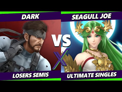 S@X 509 Losers Semis - Dark (Snake) Vs. Seagull Joe (Palutena) Smash Ultimate - SSBU