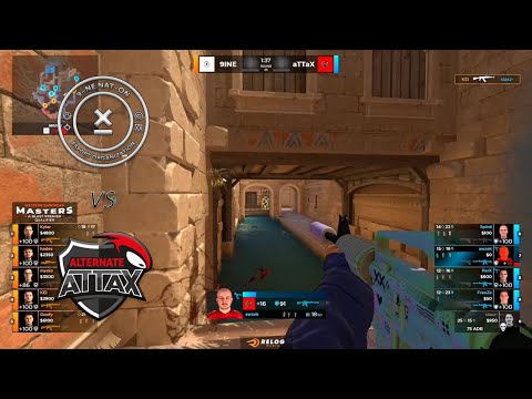 9INE vs ALTERNATE aTTaX | RES Western European Masters Spring 2023 - BLAST Premier Qualifier