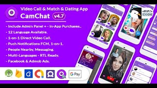 CamCam - Android Dating Chat App, Match, Meet New People, Video Call