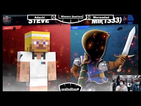 The Side Deck #76 - Adachi (Steve) VS Wormadad (Mii Swordfighter) - SSBU Winners Quarters