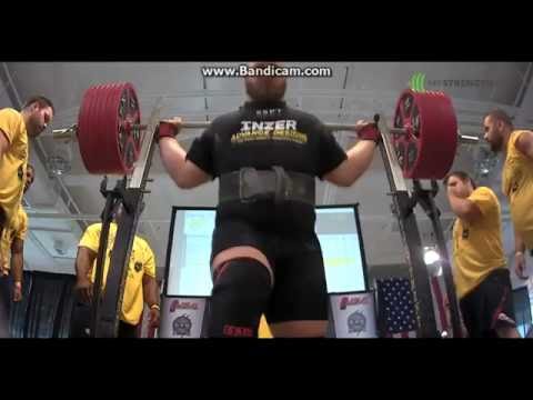 Dennis Cornelius RAW Squat 863lb!