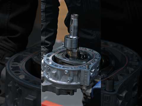 ASMR - Building A Rotary Engine #rotaryengine #asmr #enginebuild #rx7 #rx8