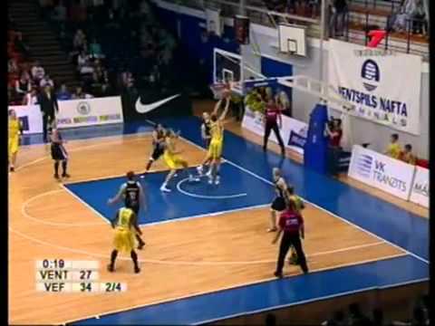 Ventspils - VEF Rīga 1 LBL finālspēle 2010/2011