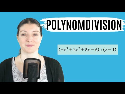 POLYNOMDIVISION (NULLSTELLEN eraten & berechnen)