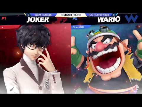 CSM | Stilios (Joker) VS ICG | LordFrieza (Wario) WR4 - Smash Hard Ultimate Weekly 18