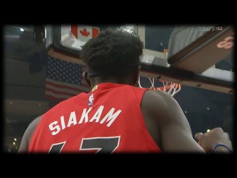 Pascal Siakam with the Spin Move And 1 - Raptors vs Lakers