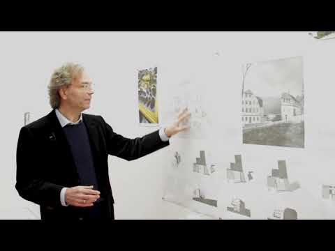 ErlebnisZentrumPerlmutter - Prof. Ansgar Schulz erläutert den Siegerentwurf im Architektenwettbewerb