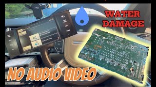 Range Rover No Sound No Audio Amplifier Water Damage