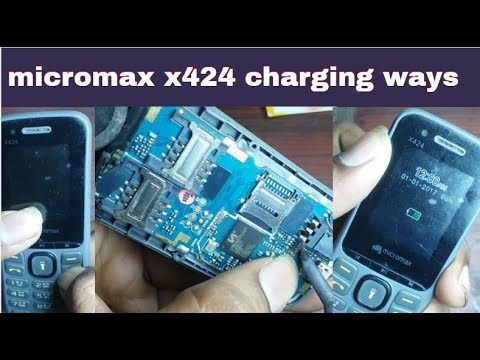 micromax x424 charging ways