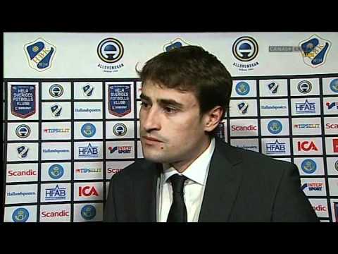 Pep Clotet interviewed before HBK - Trelleborg Match.