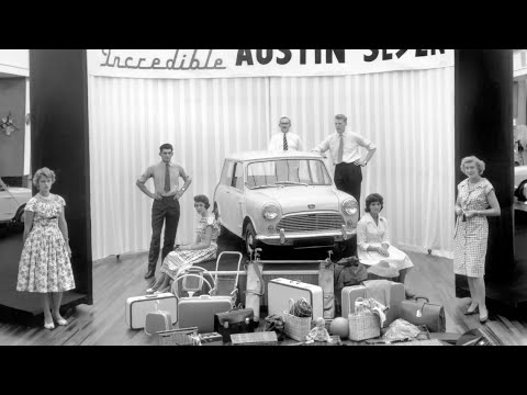 Classic Mini adverts, 1959-1989.