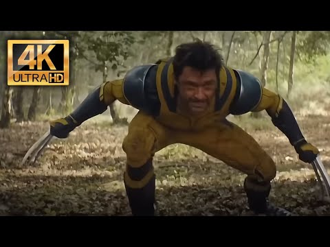 Deadpool & Wolverine | Car Fight Scene | 4K ULTRA HD