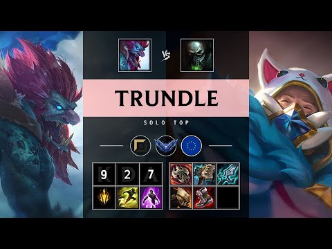 Trundle Top vs Urgot - EUW Diamond Patch 25.20