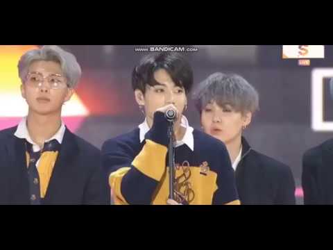 [ENG SUB] BTS DAESANG (GRAND PRIZE) SPEECH @ SMA 2019