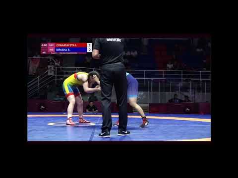 Bipasha Dahiya (Asian chamionship U-23, kyrgistan) Ind vs Kaz