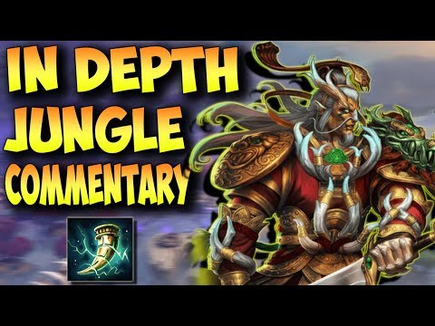 IN DEPTH AO KUANG JUNGLE COMMENTARY! MASTERS GRIND! - Masters Ranked Conquest - SMITE