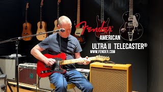 Video thumbnail for Fender: American Ultra II Telecaster® by Brett Kingman