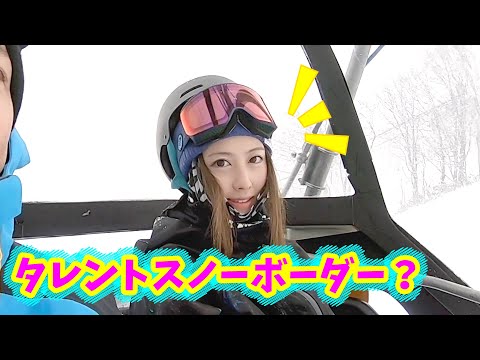 秋田美人と滑る！！たざわ湖スキー場！
