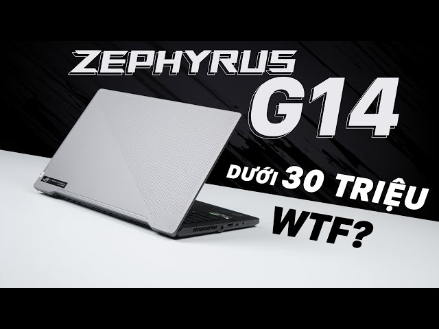 Laptop Asus Gaming ROG Zephyrus GA401QH-K2091W (R7-5800H/ 8GB/ 512GB SSD/ 14.0WQHD, 144Hz/ GTX1650 4GB/ Win11/ Grey/ 2 Yrs)