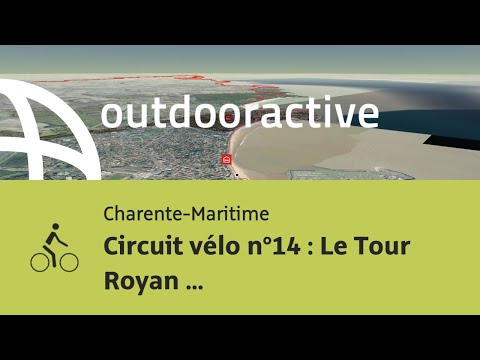 parcours VTC - Charente-Maritime: Circuit vélo n°14 : Le Tour Royan Atlantique par Marennes