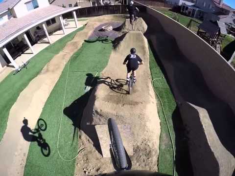Backyard Pump Track/trails (POV)