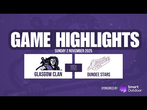 Highlights | Glasgow Clan vs Dundee Stars | 2 November 2025